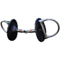 Acavallo Unisexs Black Bit Guards Pair, One Size