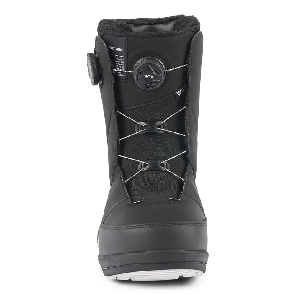 K2 Maysis Mens Snowboard Boots Wide Black, 9.5