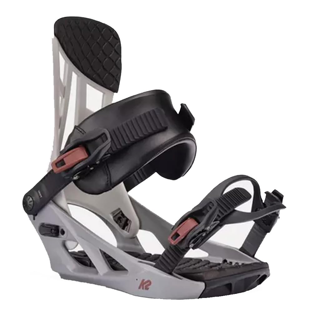 K2 Indy Mens Snowboard Bindings, Grey, L