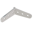 Nrc&Xrc Pair Of 316 Stainless Steel Marine Grade 6'' X 1'' Cast Strap Hinge For Boat