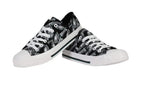 FOCO Philadelphia Eagles NFL Womens Glitter Low Top Canvas Shoes - 7