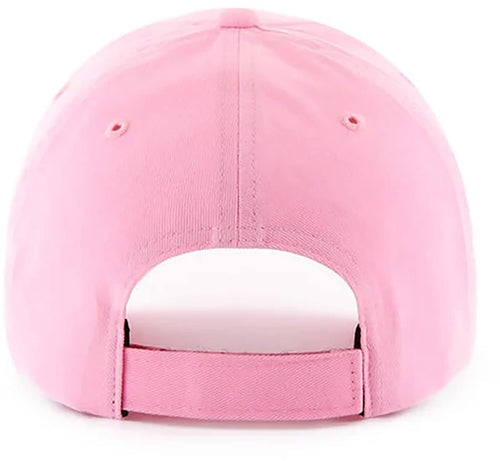 47 New York Yankees Hat Toddler Boys Girls (1-4 Years) Mvp Adjustable Baseball Cap, Rose Pink, One Size