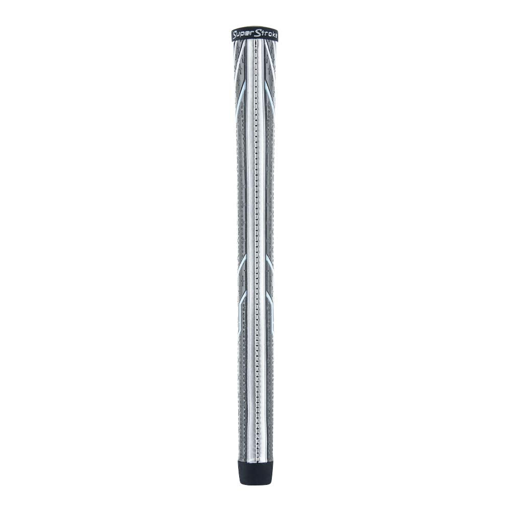 Superstroke Traxion Tour Golf Club Grip, Tiff/White/Gray (Undersize) | Advanced Surface Texture That Improves Feedback And Tack