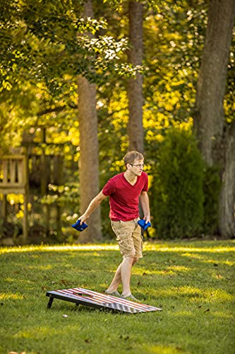 Triumph Sports Triumph Patriotic Classic 2X3 Cornhole Set - Includes 2 Patriotic Boards, 8 All-Weather Cornhole Bags