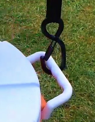 The Cool Hook - Orange - Best Cooler Hanger On The Market