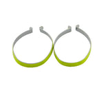 High Reflective Trouser Pant Safety Metal Clips,Pant Leg Cuff Clips Bike Bicycle 1 Pair