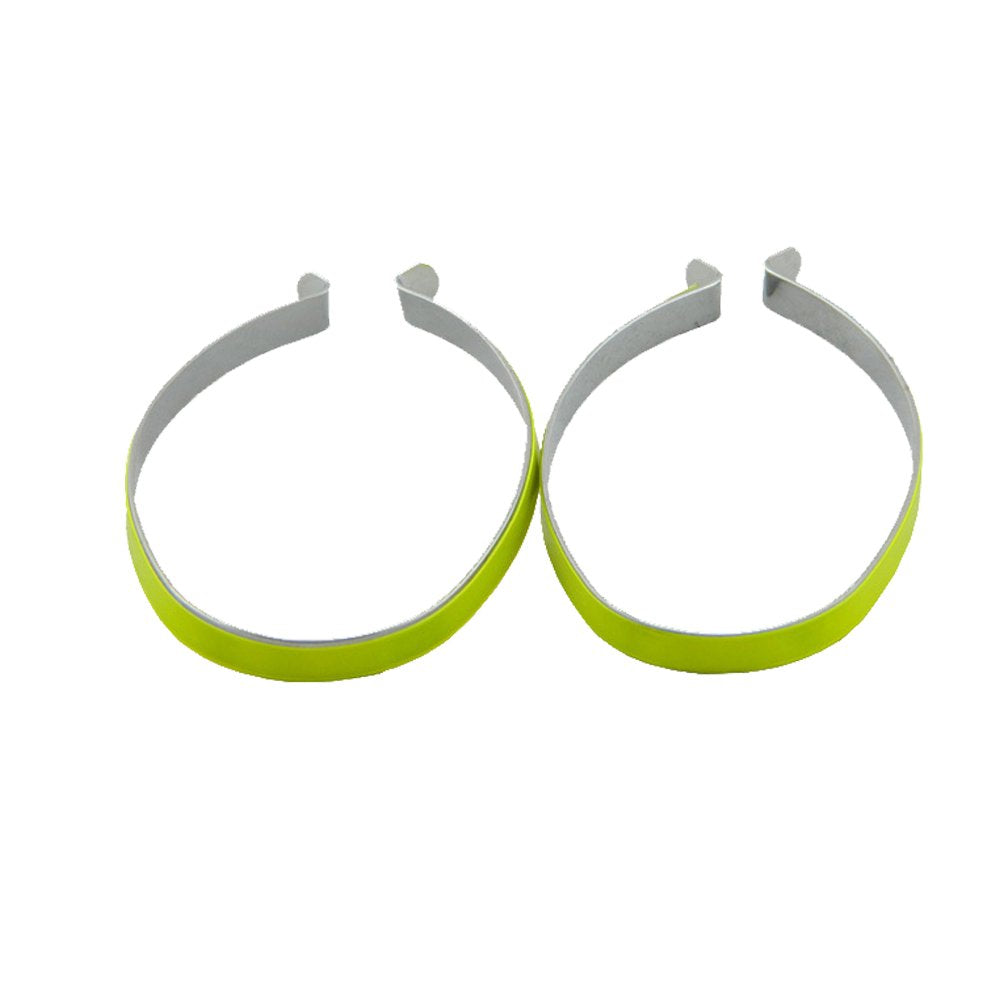 High Reflective Trouser Pant Safety Metal Clips,Pant Leg Cuff Clips Bike Bicycle 1 Pair