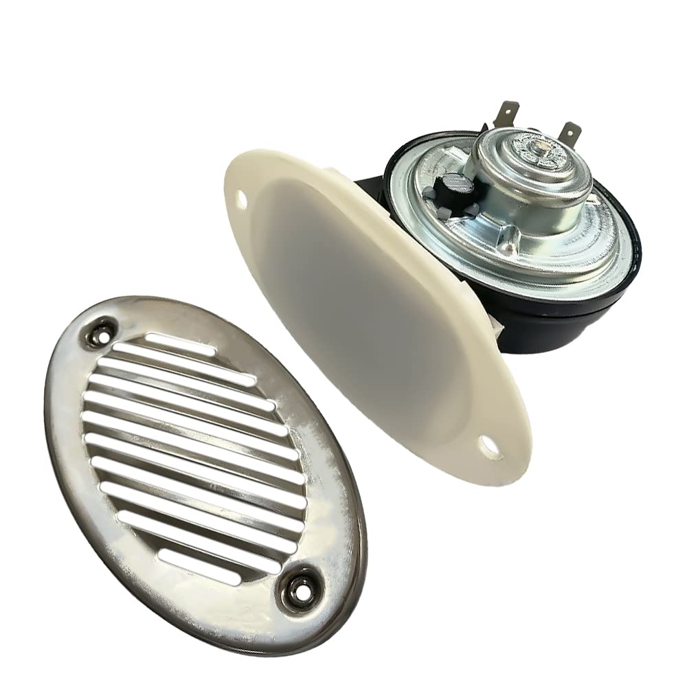 C Clink 316 Stainless Steel 12V Hidden Flush Mount 5190512 Marine Boat Horn