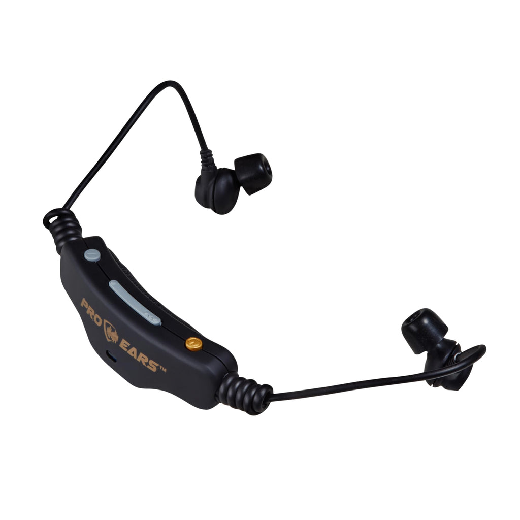 Pro Ears Stealth 28 Htbt, Advanced Bluetooth Ear Protection, 28 Db Noise Reduction, Custom Comfort Fit, 15-Hr Battery Life, For