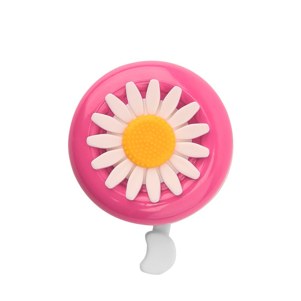 Paliston Kid'S Bike Bell, Bicycle Bell For Girls, Bike Horn, Toddler Bike Bells (Pink & White)