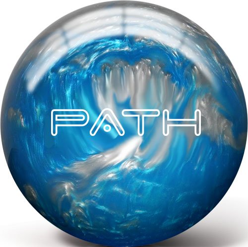 Pyramid Path Bowling Ball (Aqua/Silver, 9Lb)