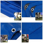 Httmt- (4.4X6 Feet) 14 Mil Heavy Duty Pvc-Coated Tarp Cover For Camping, Awning, Shades, Curtains Tent, Boat, Truck, Rv Or Pool