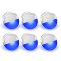 Dream lighting Boat Decking Lights LED Courtesy Light Waterproof 12v Marine RV Trailer 0.1W Blue Lighting 1.7 inch Pack of 6
