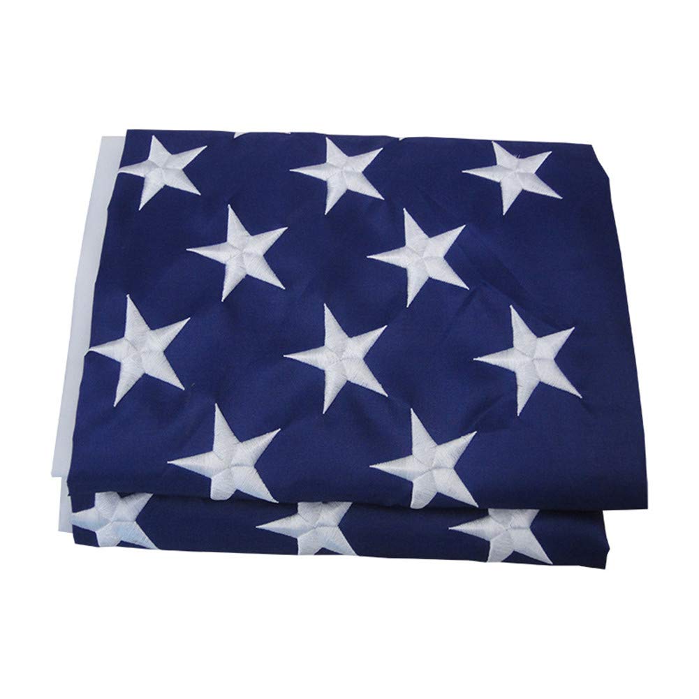 Yafeco U.S. 50 Star Sewn Boat Flag, 16 X 24 Inch Yacht Boat Ensign Nautical Us American Flag Fully With Sewn Stripes, Embroidere