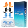 Waterproof Swimming Ear Plugs For Adults, 3 Pairs Reusable Silicone Swimmer Earplugs, Ear Protection For Showering Swimming Bath