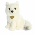 Aurora Realistic Miyoni Arctic Fox Stuffed Animal - Lifelike Details Make a Cherished Companion - Perfect for Decorating Bedroom