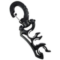 Scuba Choice Scuba Diving Dive Triple Hose Holder With Clip, Black