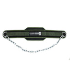 Gymreapers Dip Belt With Chain For Weightlifting, Pull Ups, Dips - Heavy Duty Steel Chain For Added Weight Training (Ranger Gree