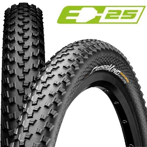 Continental Cross King Shieldwall Mountain Bike Tire - 26 X 2.2 Folding Mtb Tire Black