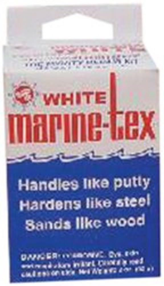 Marine-Tex Rm306K Marine-Tex - White, 14 Oz.