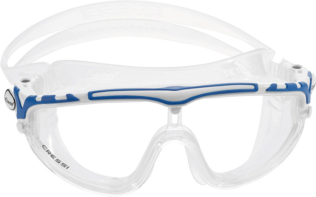 Cressi Skylight, Clear-Whiteblue, Clear Lens