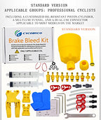 Cycobyco Brake Bleed Kit,Bicycle Hydraulic Disc Brake Mineral Oil Bleed Kit For Shimano,Sram,Avid,Magura,Tektro,Hayes (Standard)