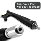 Sanlike Boat Hooks For Docking Telescoping Extension Pole Hook With Luminous Bead, Lightweight Floating, Non-Slip Rubber Handle,