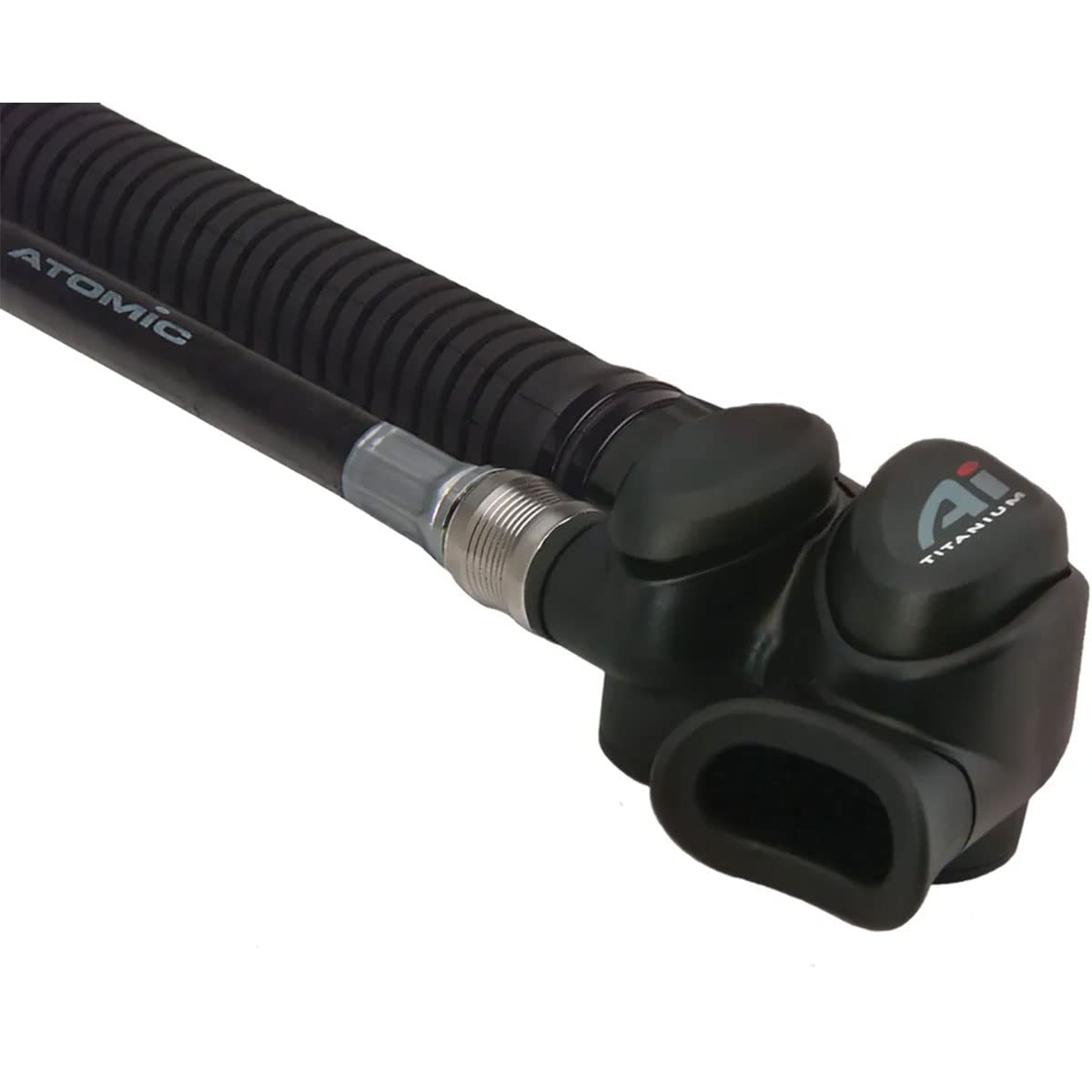 Atomic Aquatics Ai Power Inflator (Red Stainless Steel)