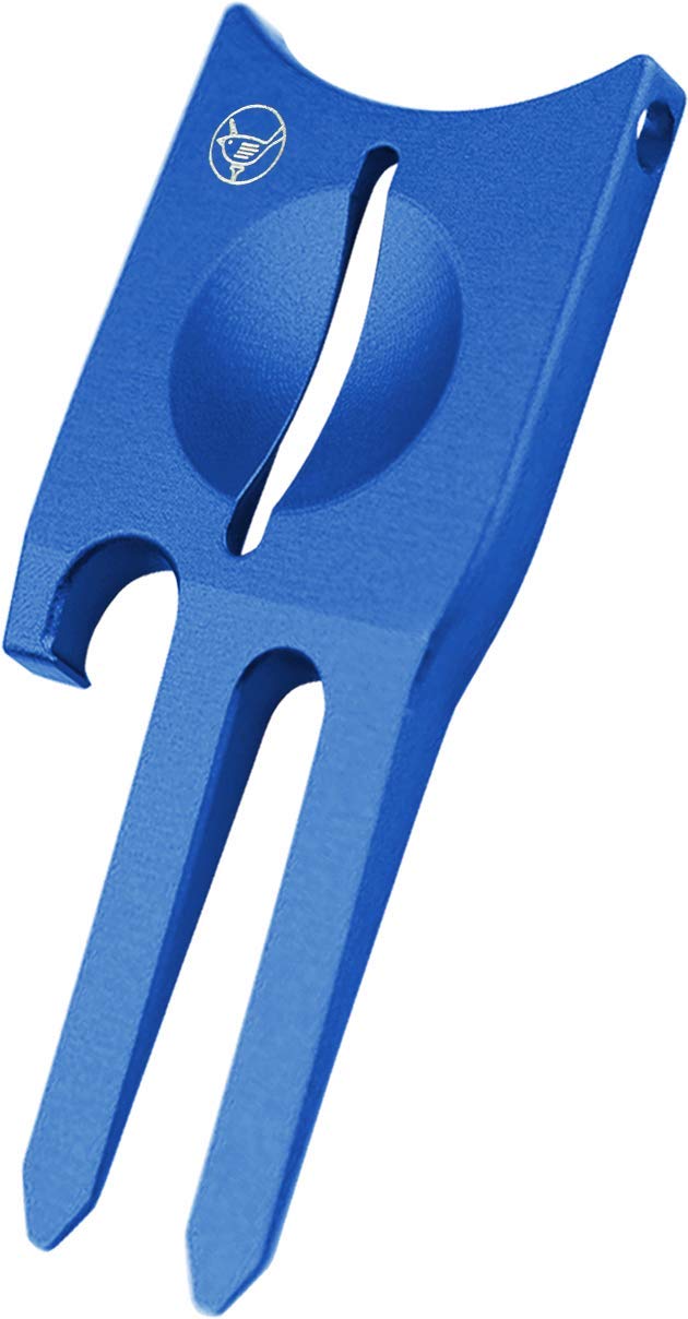 Birdicorn Divot Tool (Blue W/Ball Marker)