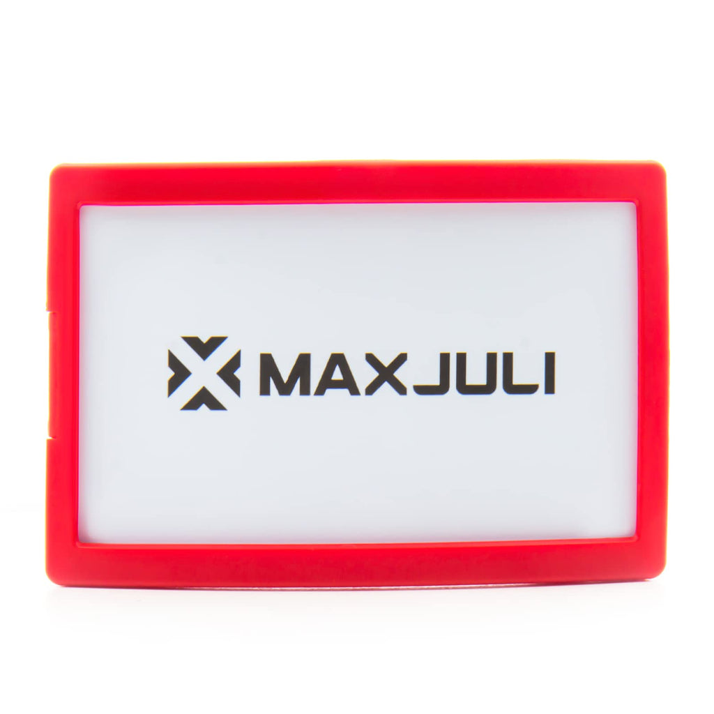 Maxjuli Ski Goggles Pass Holder (Red)