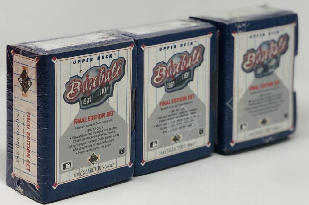 1991 Upper Deck Baseball Final Edition Factory Set