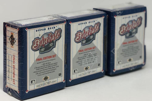 1991 Upper Deck Baseball Final Edition Factory Set