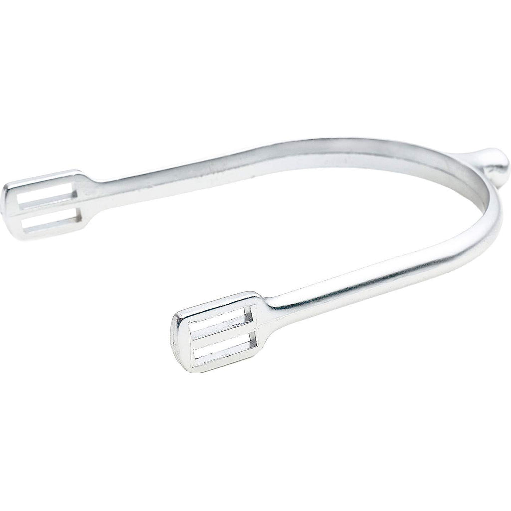 Horze Knob Spurs For English Horseback Riding  Stainless Steel, Size For Women And Men - Silver - W 3/4