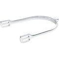 Horze Knob Spurs For English Horseback Riding  Stainless Steel, Size For Women And Men - Silver - W 3/4