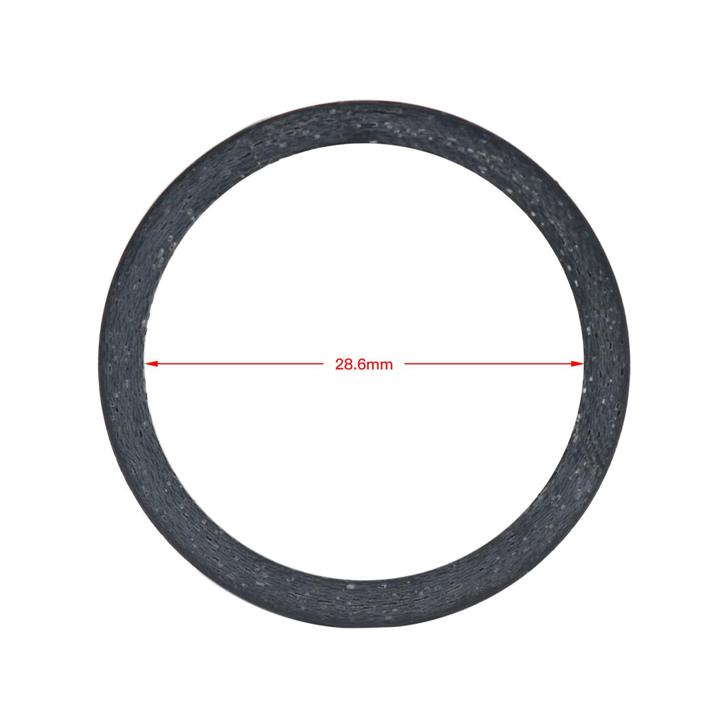 Ztz 11Pcs Headset Spacer Set For 1-1/8 Fork Stem - Aluminum Carbon Fiber Washer Kit (20 15 10 5 3 2 Mm) Bicycle Threadless Ultra