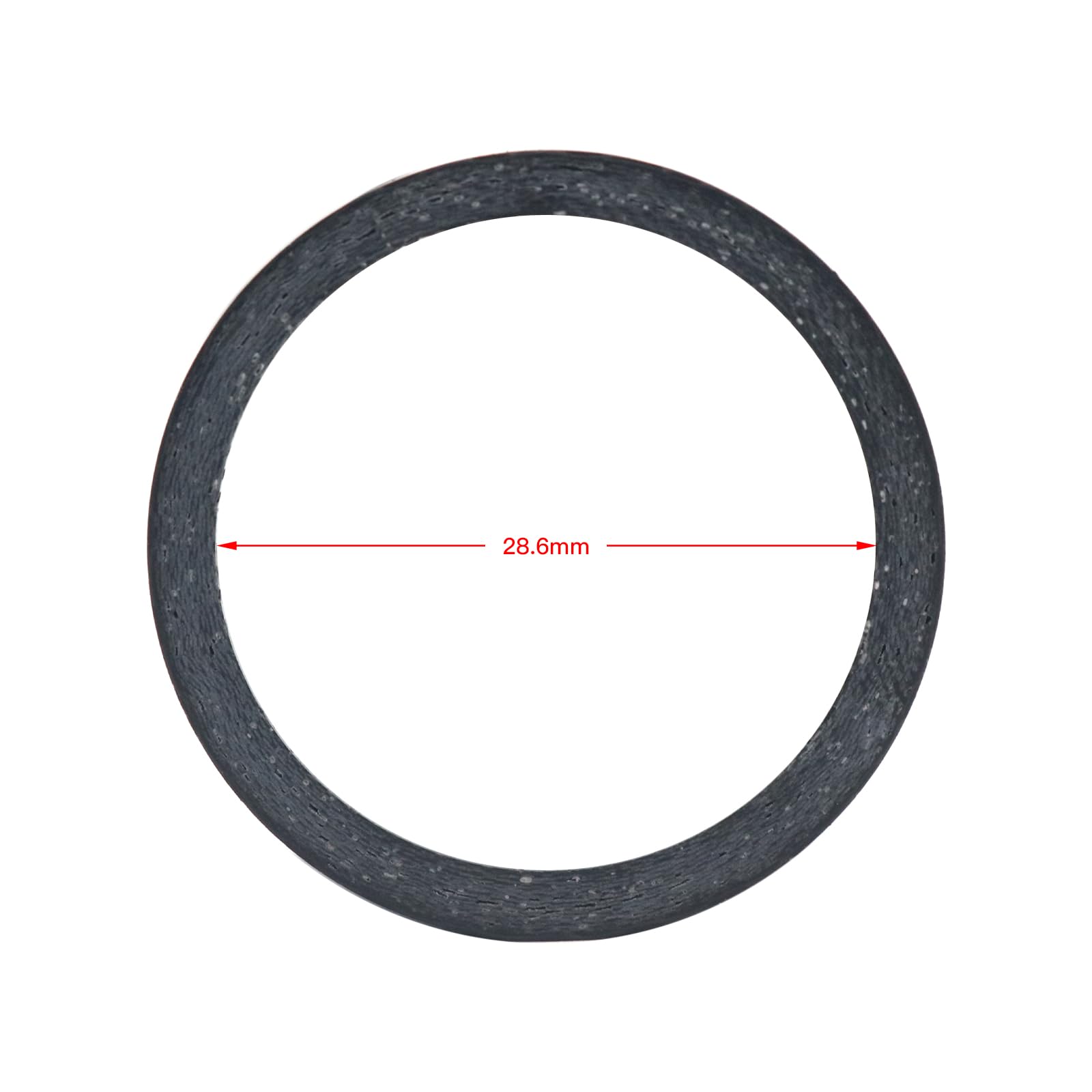 Ztz 11Pcs Headset Spacer Set For 1-1/8 Fork Stem - Aluminum Carbon Fiber Washer Kit (20 15 10 5 3 2 Mm) Bicycle Threadless Ultra