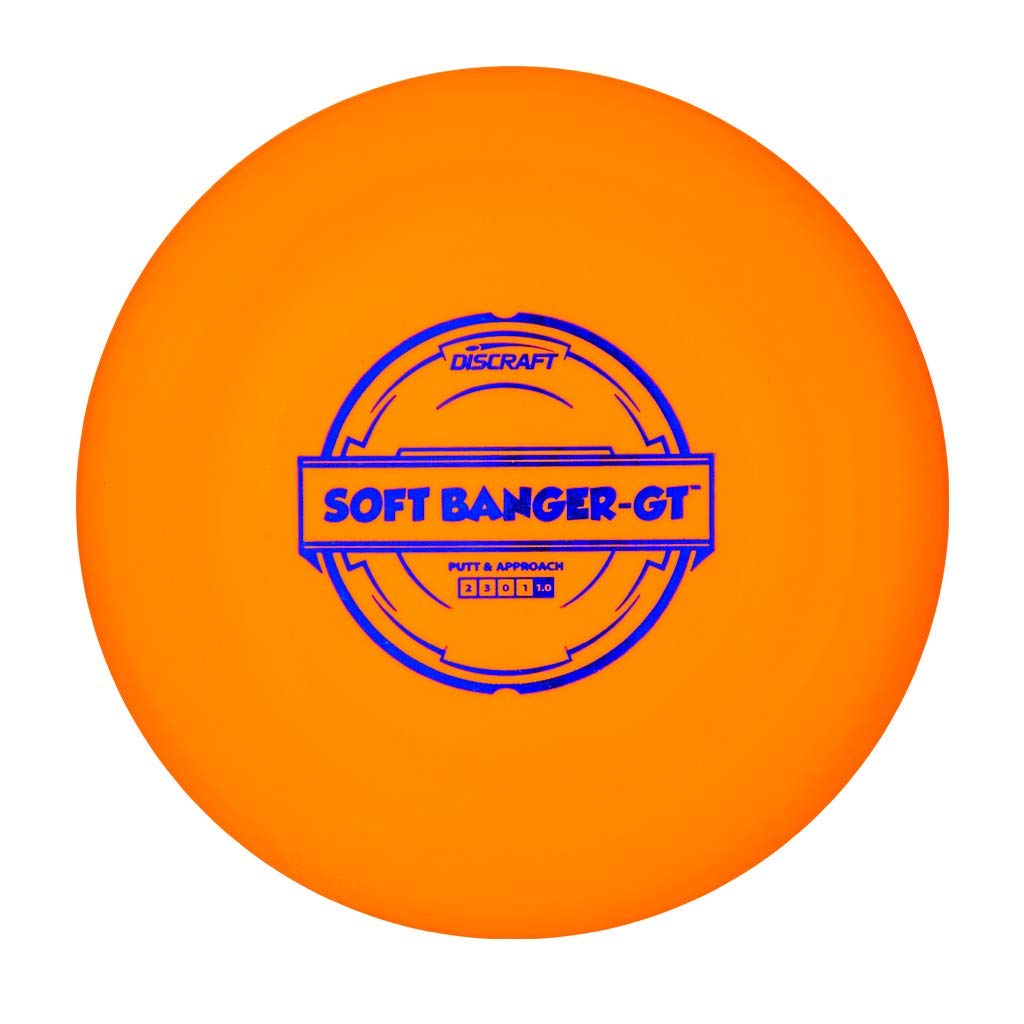 Discraft Soft Banger-Gt 173-174 Gram Putt And Approach Golf Disc, Colors May Vary