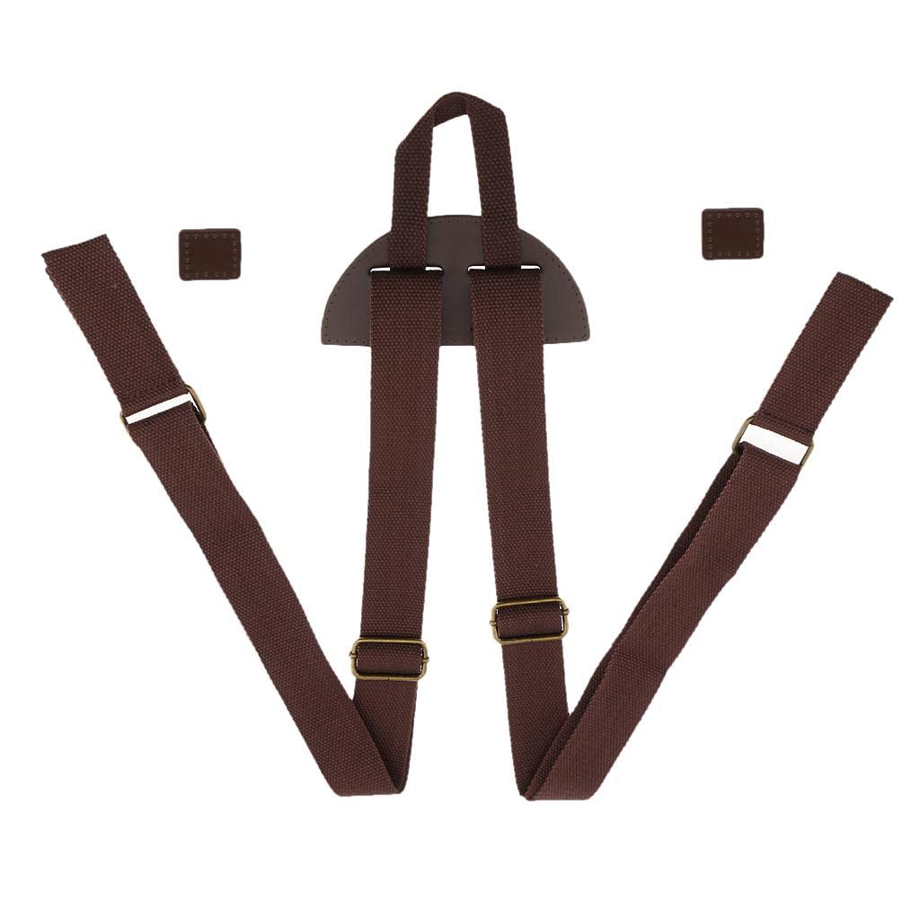 Enakshi Coffee Fabricester Cotton Sewing Belt Strap For Men Women Hiking Camping Diy Bag Backpack Diy Adjustable Strap|Clothing,