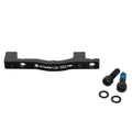 Zmgdrm PM Front Rear Disc Brake Caliper Mount Adapter, CNC Machined Aluminum Alloy Rotor Adapter with Bolts (PM Front 203mm/Rear