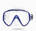 Scubamax Abaco Oversize Single Lens Dive Mask (Clear Blue)