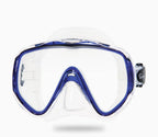 Scubamax Abaco Oversize Single Lens Dive Mask (Clear Blue)
