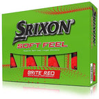 Srixon Soft Feel 13 Brite Red Golf Balls