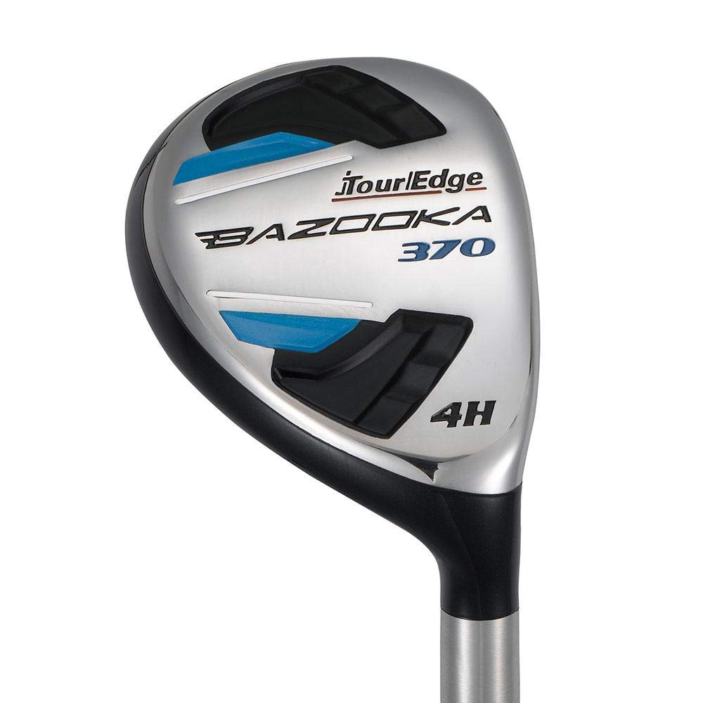 Tour Edge Bazooka 370 Complete Set-Rh-Senior-Graphite, Black/Blue, One Size (B6Srgu13.B)