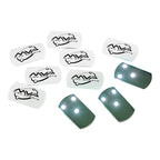 Mvp Disc Golf Flat Led Tri-Lite Disc Golf Lights (Pack Of 10) (White)