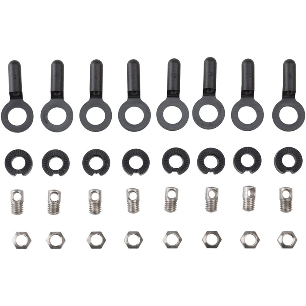 SKS GERMANY Replacement Eyebolt and Nut Set, Silver