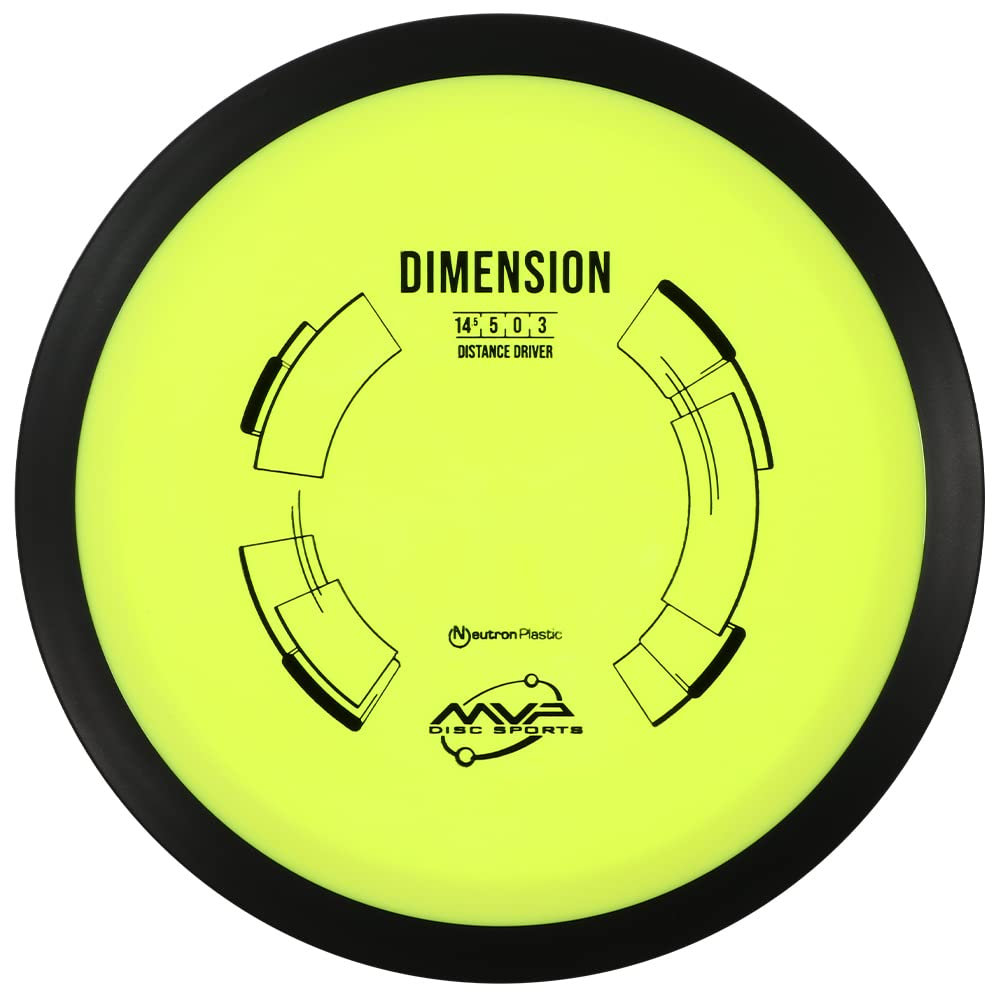 Mvp Disc Sports Neutron Dimension Disc Golf Distance Driver (170-175G / Colors May Vary)