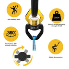 Digtichnny Swing Swivel, 35Kn Safety Rotational Device, Digtichnny Swing Spinner For Web Tree Swing, Aerial Dance, Children'S Sw