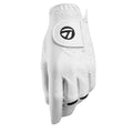 TaylorMade Golf STRATUS TECH WOMENS GLOVE (WHITE, RIGHT HAND, MEDIUM), WHITE(MEDIUM, WORN ON RIGHT HAND)