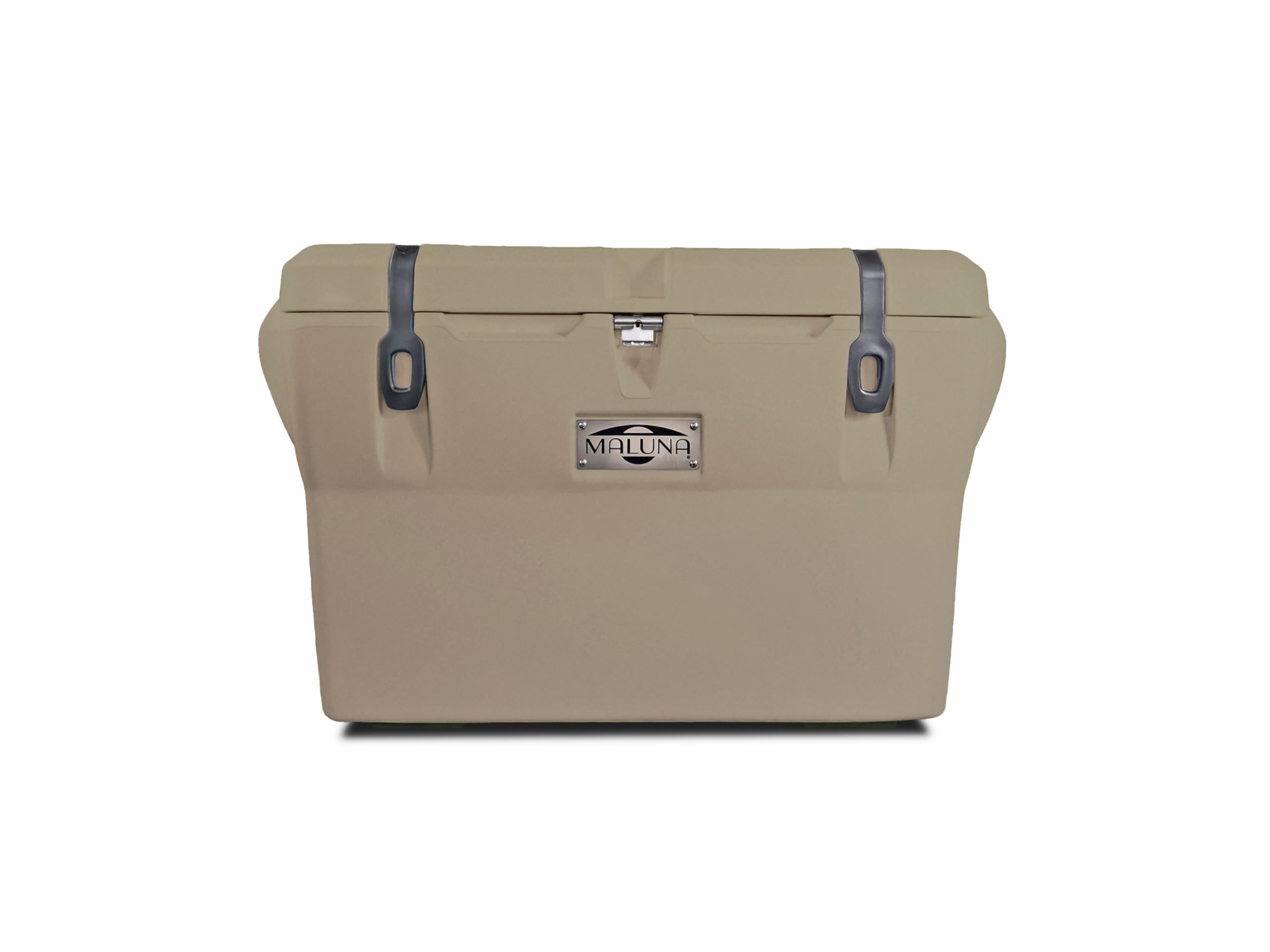 Maluna 70 Quart Desert Tan Hard Cooler  Rotomolded  Insulated Portable Ice Chest Box For Drinks, Beverages, Beach, Camping, Picn