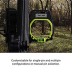Garmin Xero A1i Bow Sight, 2 Auto-Ranging Digital Bow Sight with Laser Locate, Dual-color LED Pins for Unobstructed Views, Left-